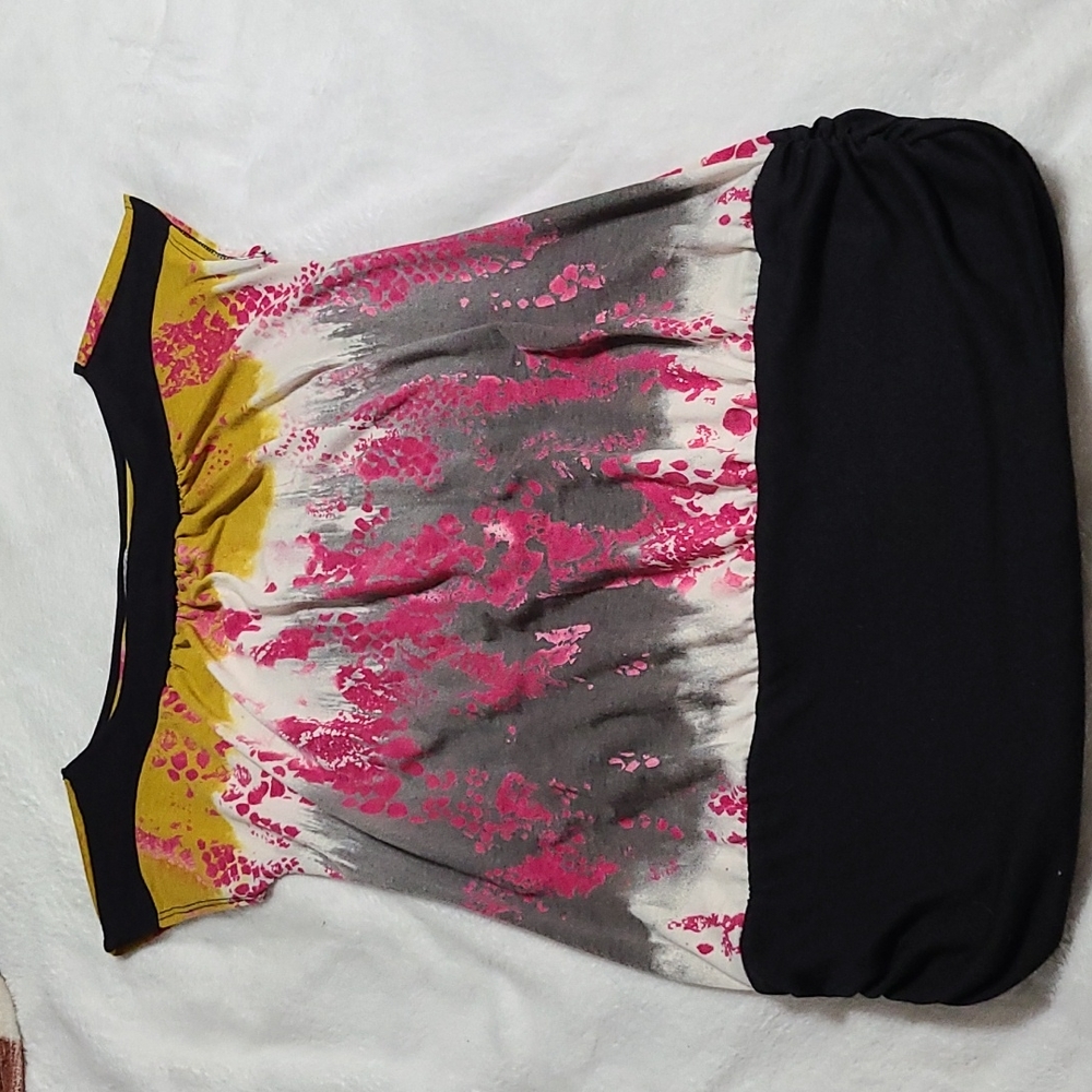 Daytrip small top pink black